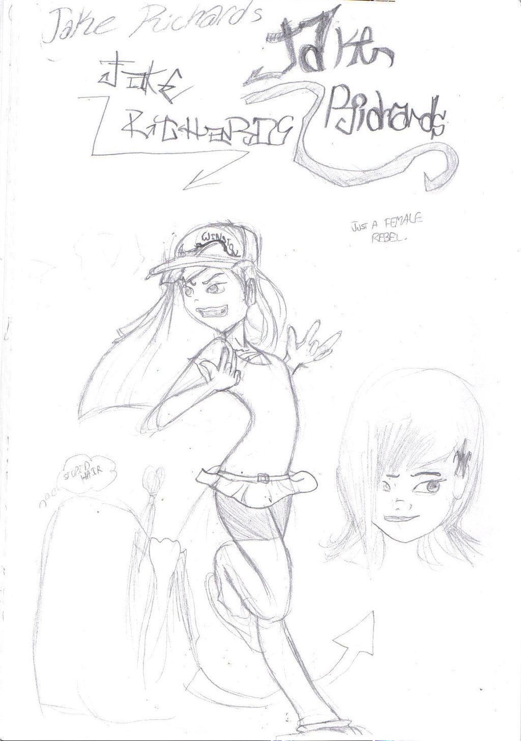 1024x1457 Gangsta Girl By Superdude9000