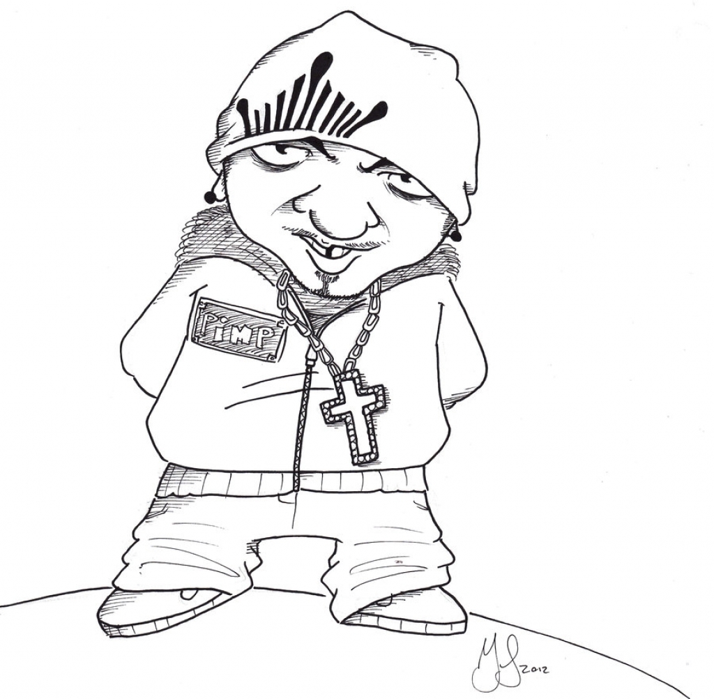 Gangsta Girl Drawing at GetDrawings | Free download