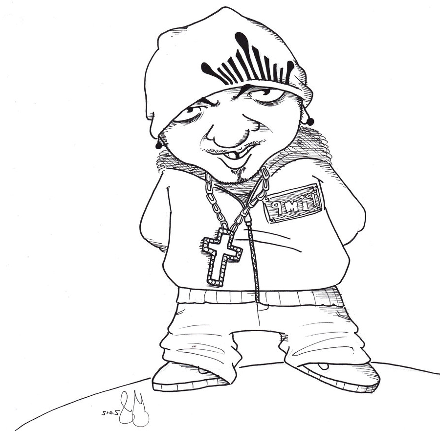 Gangster Girl Drawing at GetDrawings | Free download