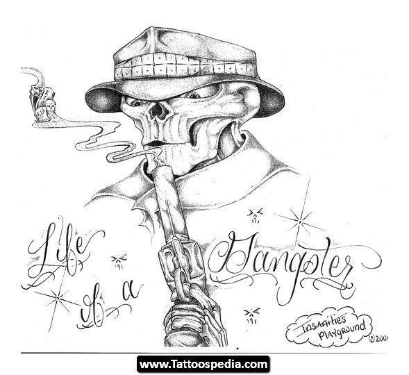 Download Tattoo Designs Easy Gangster Pencil Drawings Pics