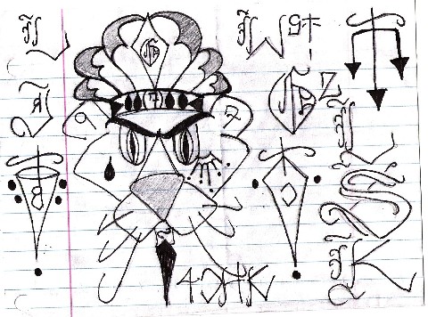 480x356 Gangster Disciples Drawings