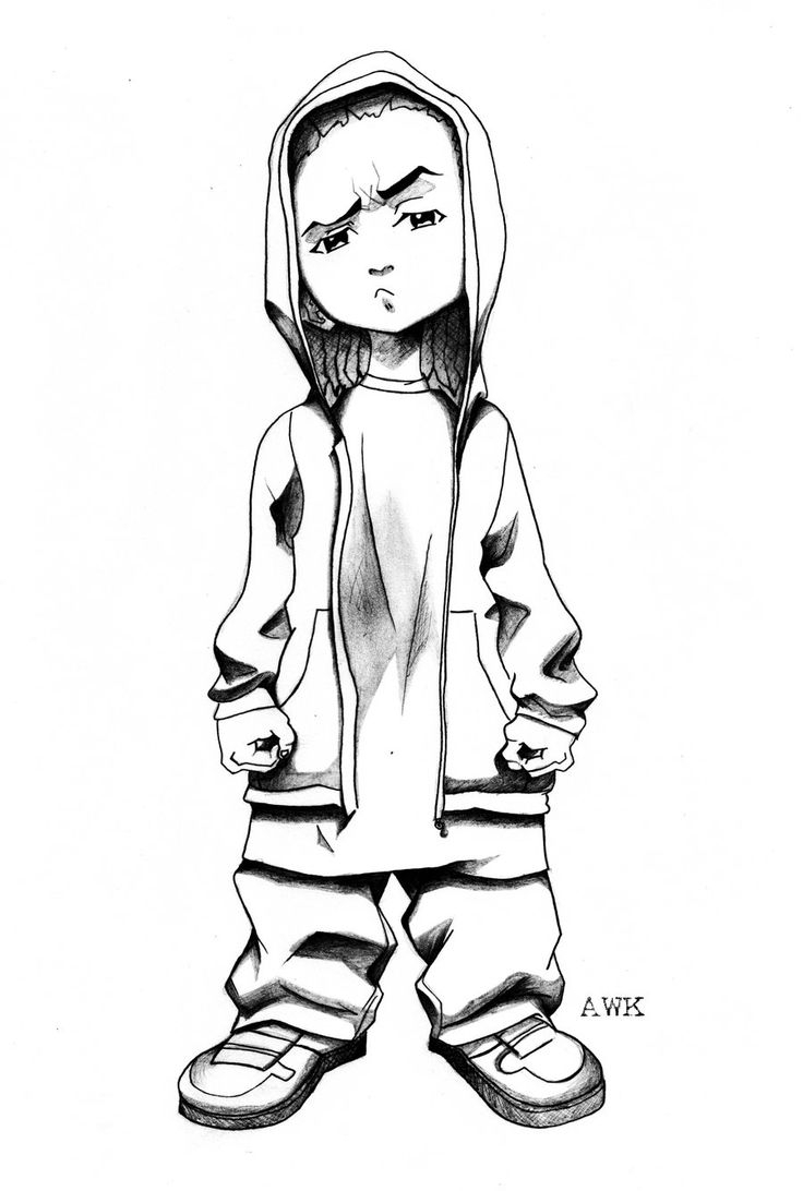 736x1092 Graffiti Characters Gangsters Drawn Graffiti Gangster