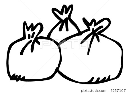 450x325 Pen Drawing, Trash Separation, Garbage Bag