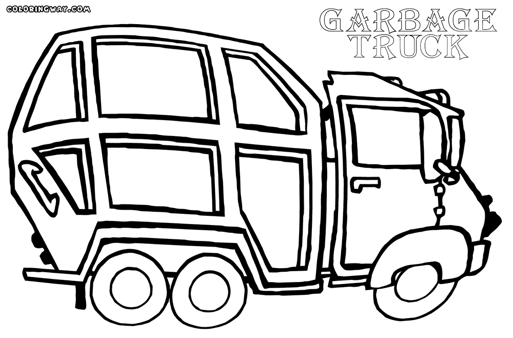 1000x658 Garbage Truck Coloring Pages Coloring Pages To Download And Print