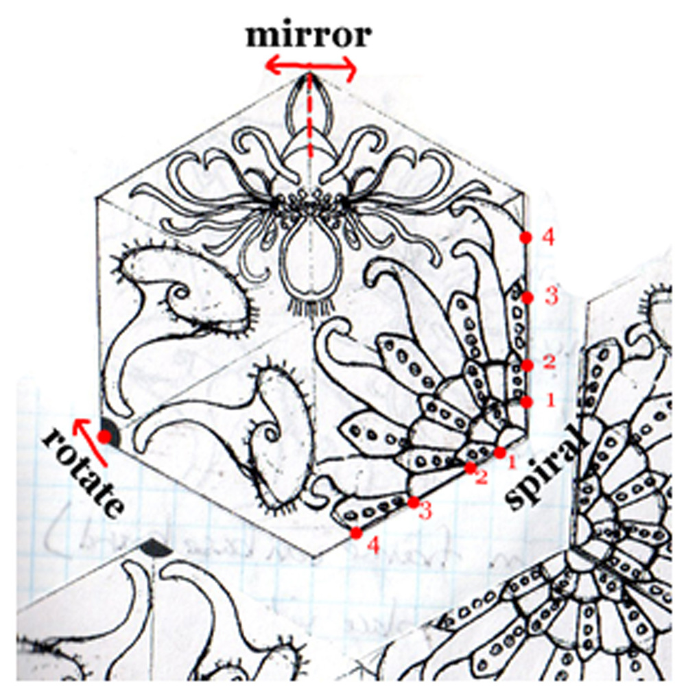 1000x1003 Carol Milne Tessellating Garden Tiles