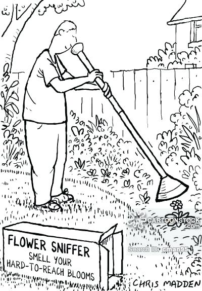 400x574 Gardening Tools Drawing Saleros.club