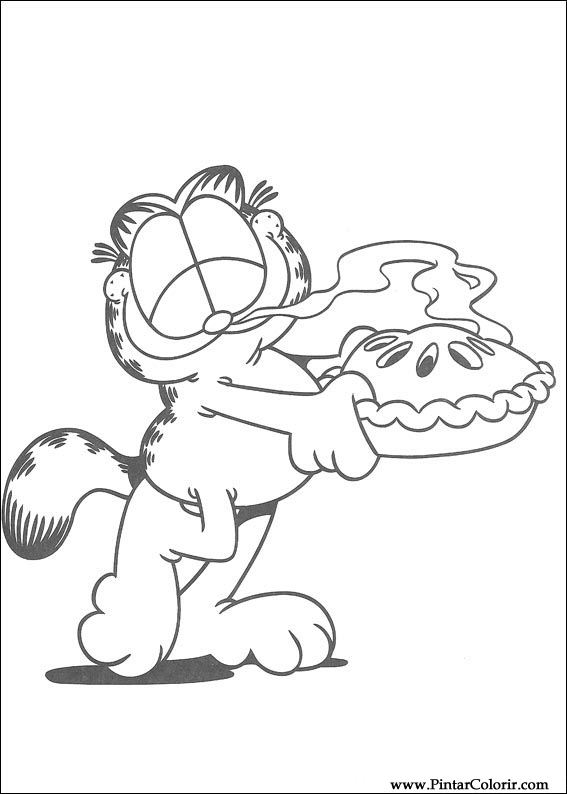 567x794 Drawings To Paint Amp Colour Garfield