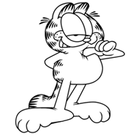 200x199 How To Draw Garfield
