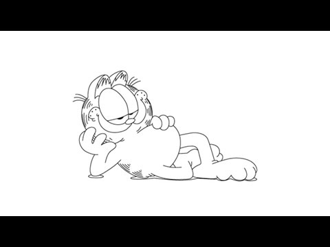 480x360 How To Draw Garfield