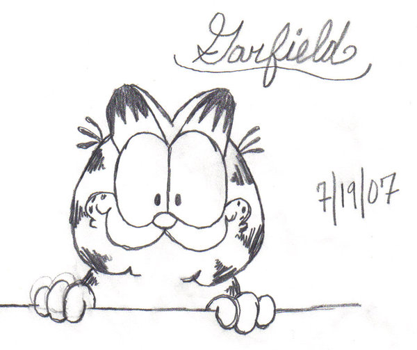 600x503 Classic Garfield By Yoshigamergirl