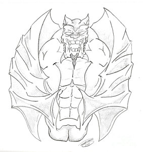 283x300 Gargoyle Drawings Fine Art America