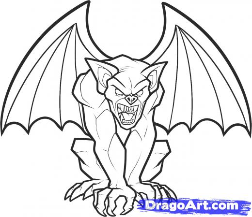 520x449 Simple Gargoyle