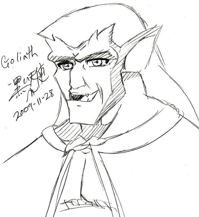 641x700 Disney Gargoyles Goliath By Kuroitenshi13