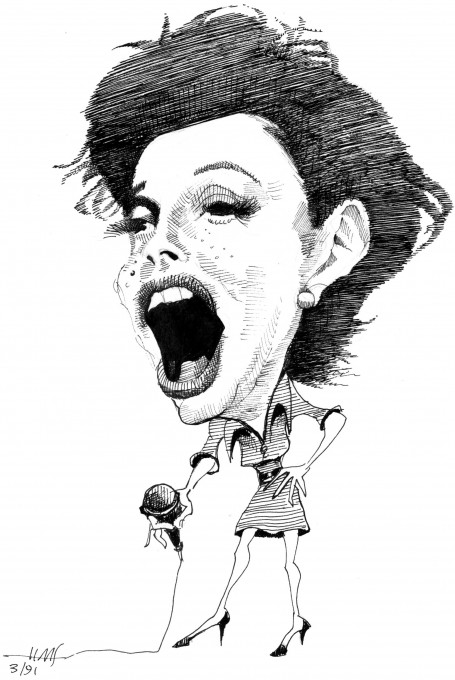 455x680 Dean Martin Caricatures Judy Garland ~another Caricatures