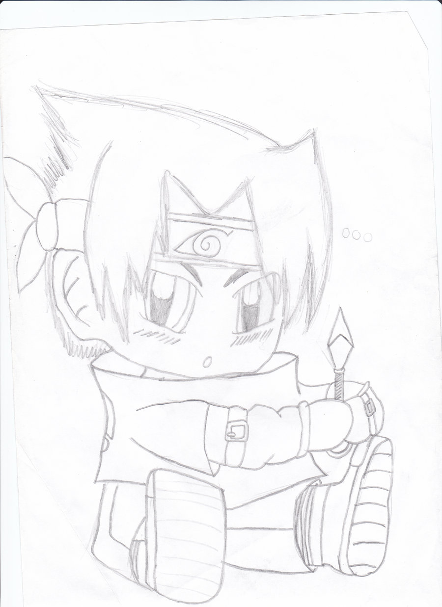900x1237 Sasuke Chibi By Illuminati Genius