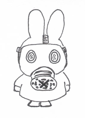 285x397 Miffy's Gas Mask By Flowerwills