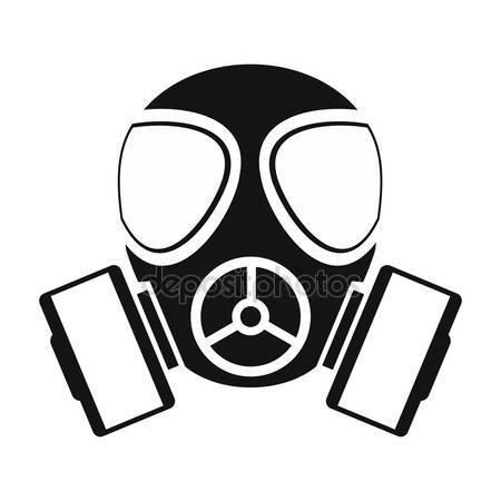 450x450 Drawn Gas Mask Easy