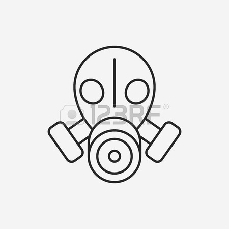 450x450 Gas Mask Vector Design Template Royalty Free Cliparts, Vectors