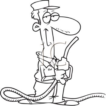 350x349 Black And White Gas Station Attendant