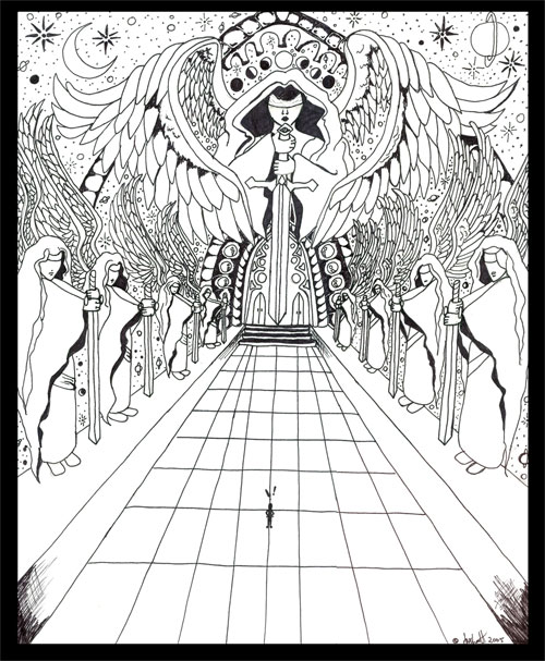 500x607 Heavens Gate By Saschaette