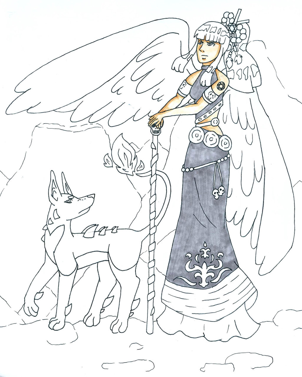 1024x1276 Gates Of Hell Wip By An Average Shadow