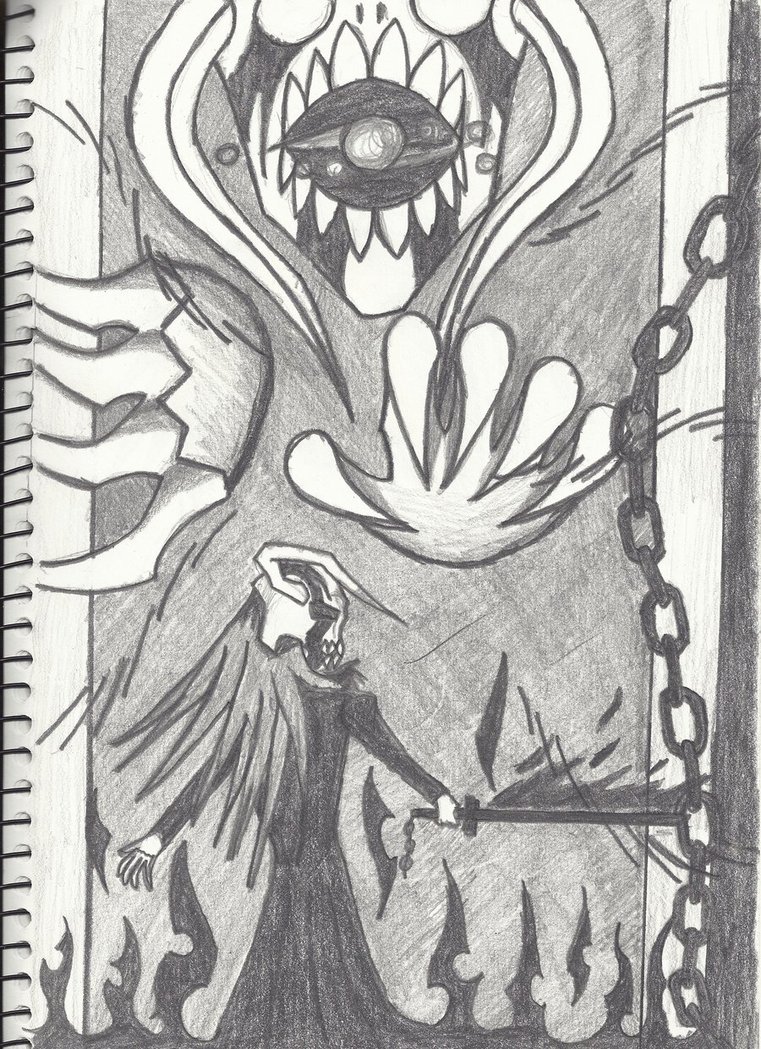 761x1049 Bleach Hells Gate By Dyan Syrius