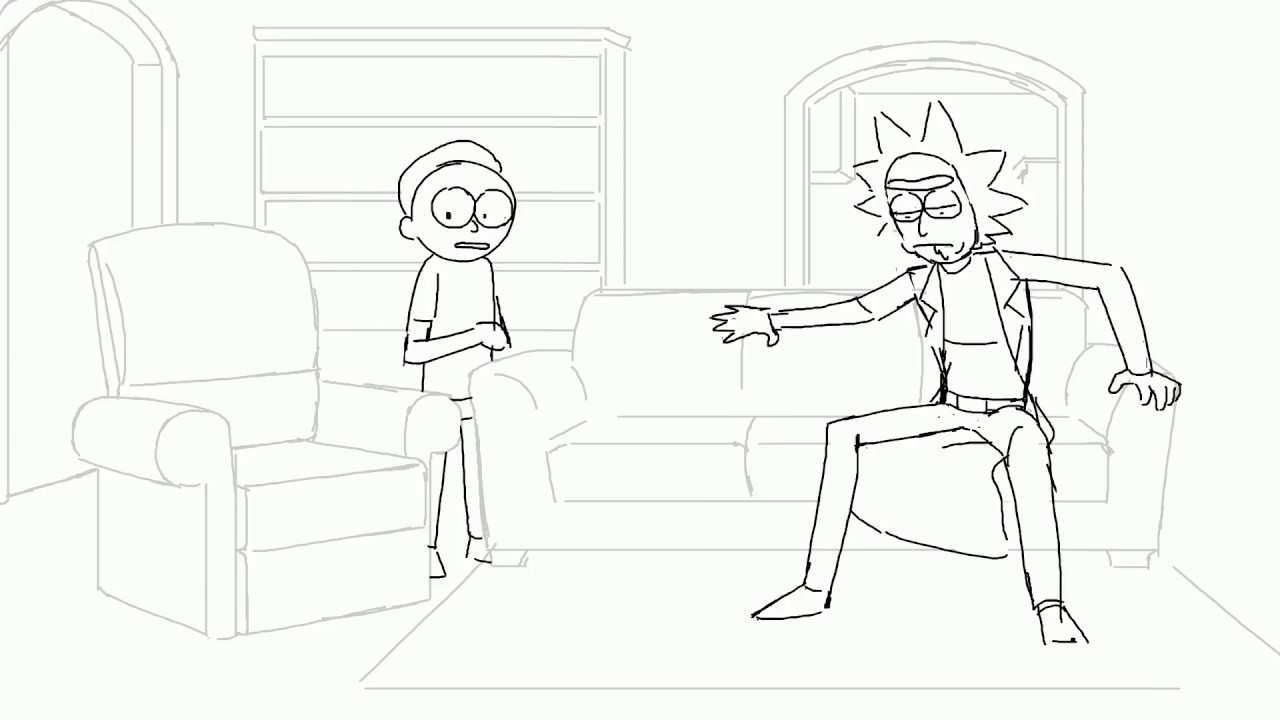 1280x720 Rick And Morty Gatorade (Fan Animatic)