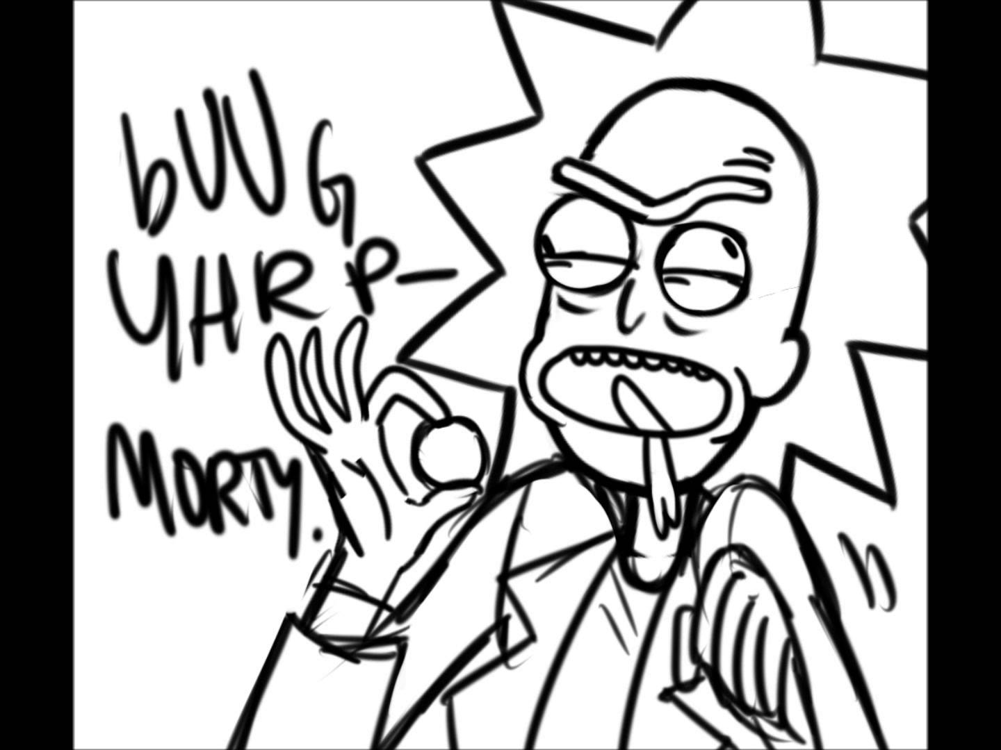 1440x1080 Rick And Morty