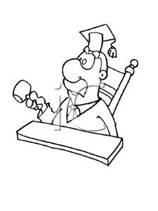 225x300 And White Judge With A Gavel