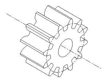 365x279 Drawn Gears Outline