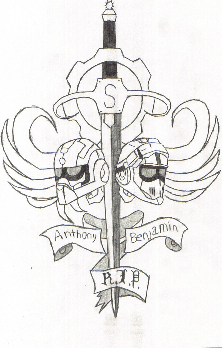 714x1118 Pin Carmine Benjamin Gears Of War Tattoo Pictures