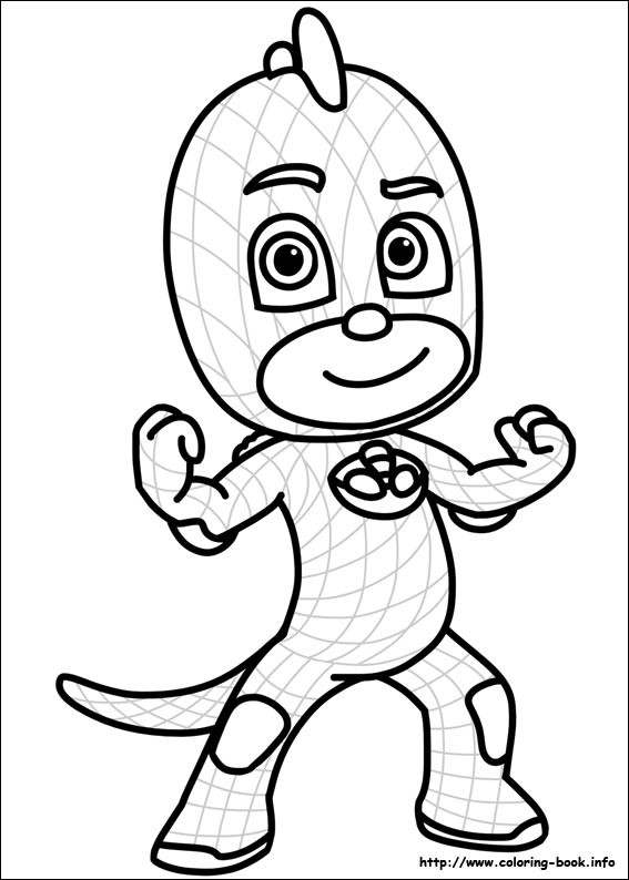 567x794 Pj Masks Coloring Pages On Coloring