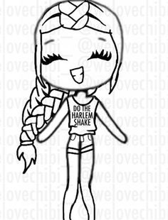 236x310 Geek Girl Template Chibi Template, Girls And Drawings