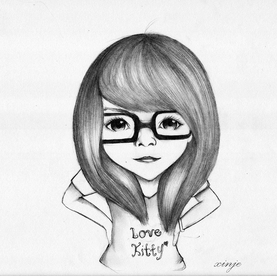 896x891 Chibi Geek By Xinje