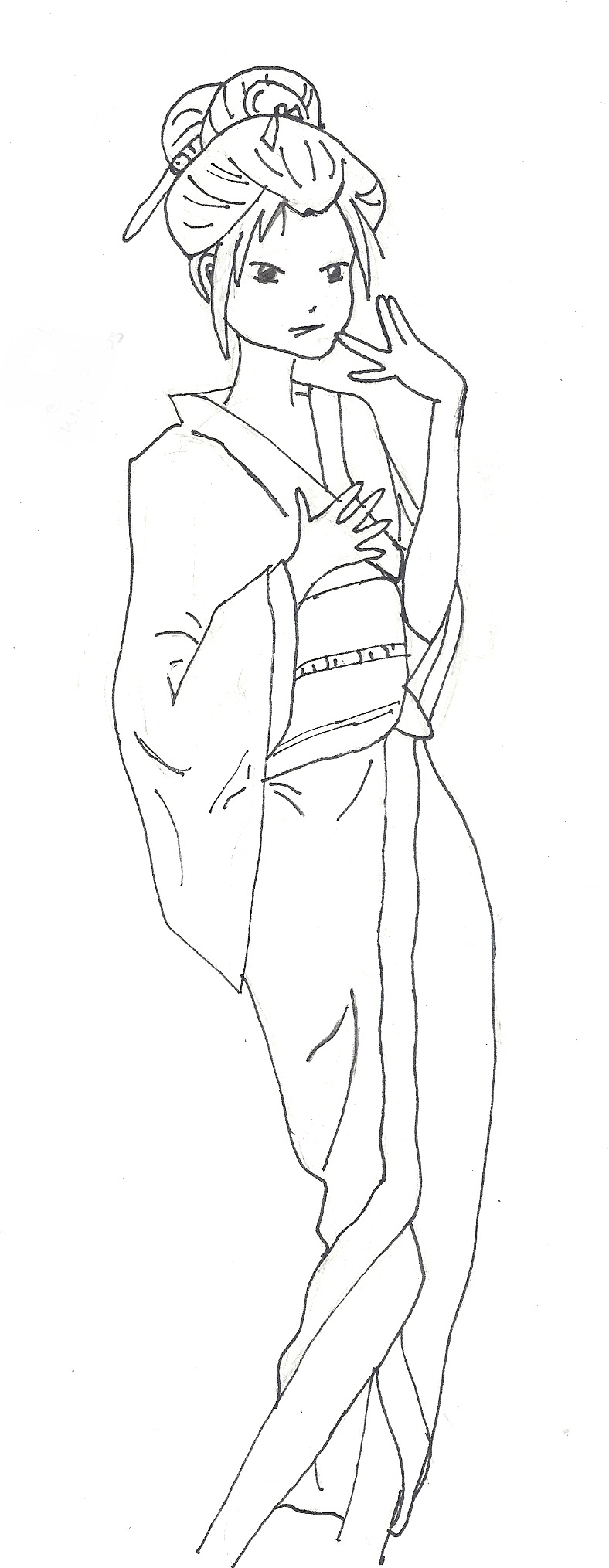 788x2029 Geisha Girl By Laughlovelivedie