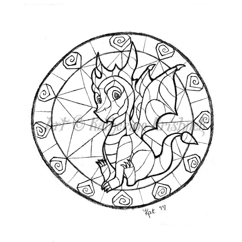 800x800 Spyro The Dragon Gem Circle