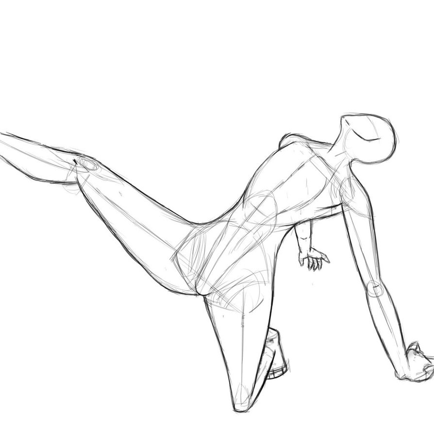 894x894 Figure Drawing Day 1 By Gem Hunter