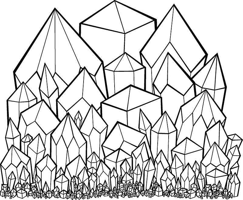 800x658 Gem Cluster Stickers By Jon Harris Redbubble