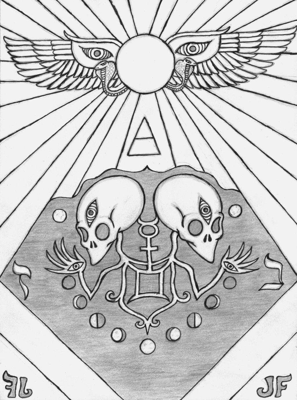 1024x1379 Gemini By Revolutionarypeace