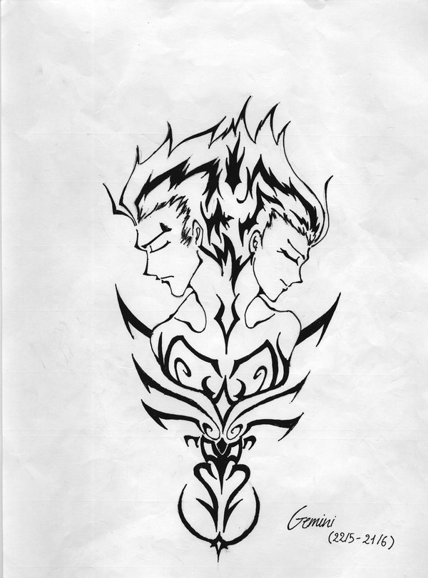 600x811 Zodiac Gemini By Ghost522