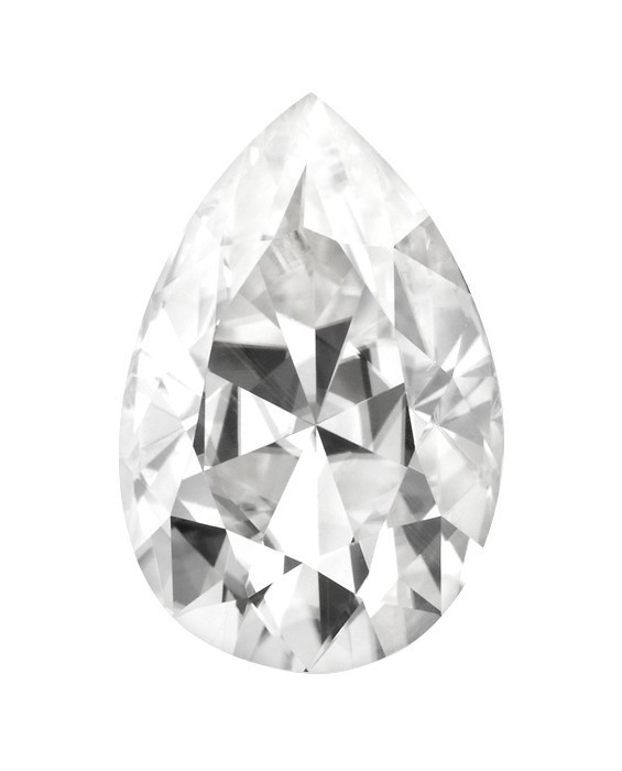 565x700 Pear Forever One Near Colorless Moissanite Gemstone 4.0x2.5 10.0x7