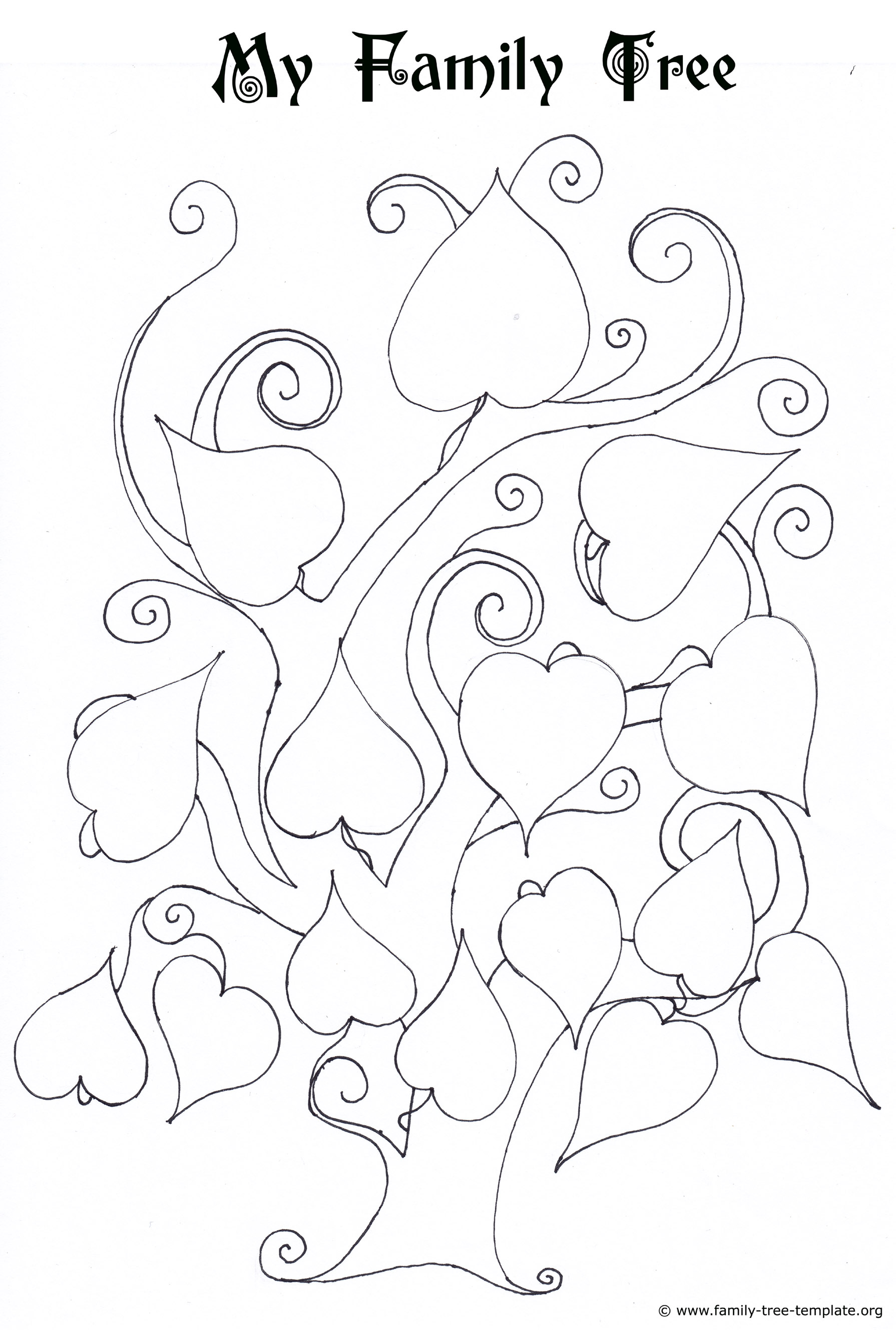 1790x2657 Free Family Tree Templates