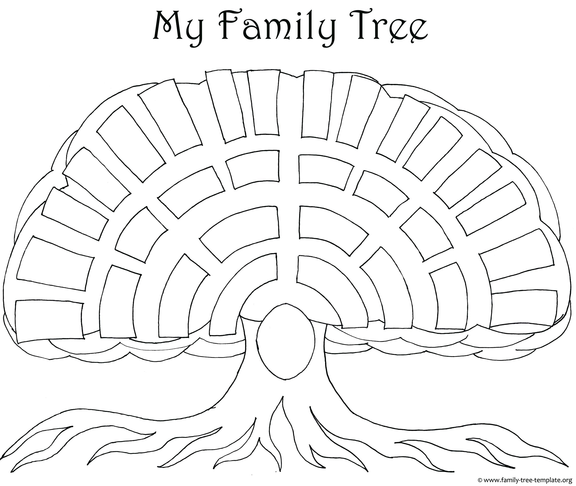 2330x1969 Template Template For Family Tree Word