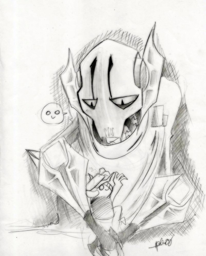 General Grievous Drawing at GetDrawings | Free download