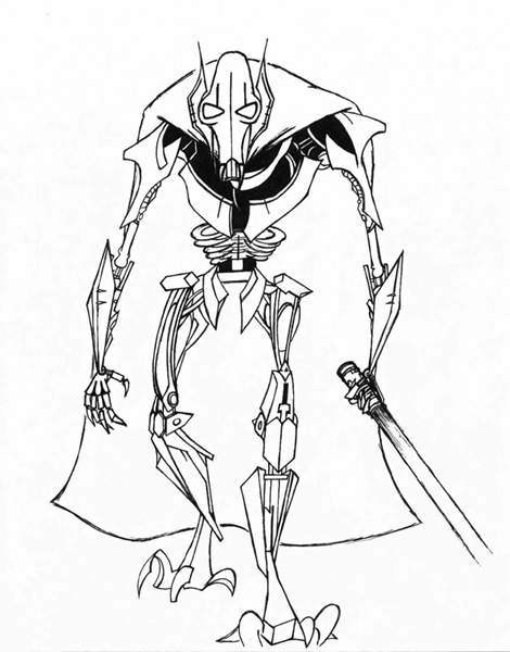 470x600 General Grievous. By Kilikx