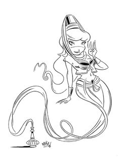 236x311 Genie In A Bottle Silhouette Inspire Me )