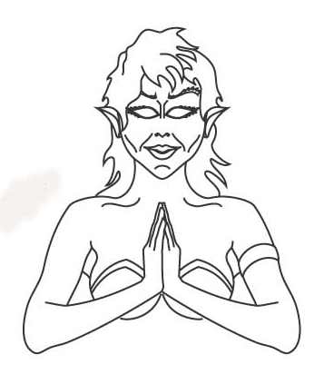 346x412 How To Draw A Fantasy Genie