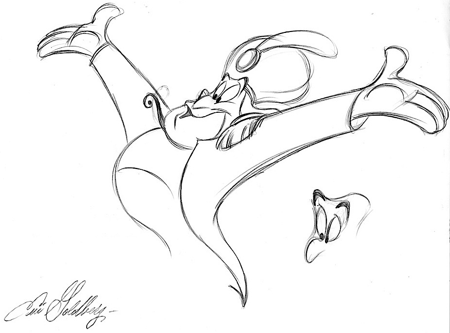 929x688 Film Aladdin ===== Character Genie ===== Eric Goldberg Concept