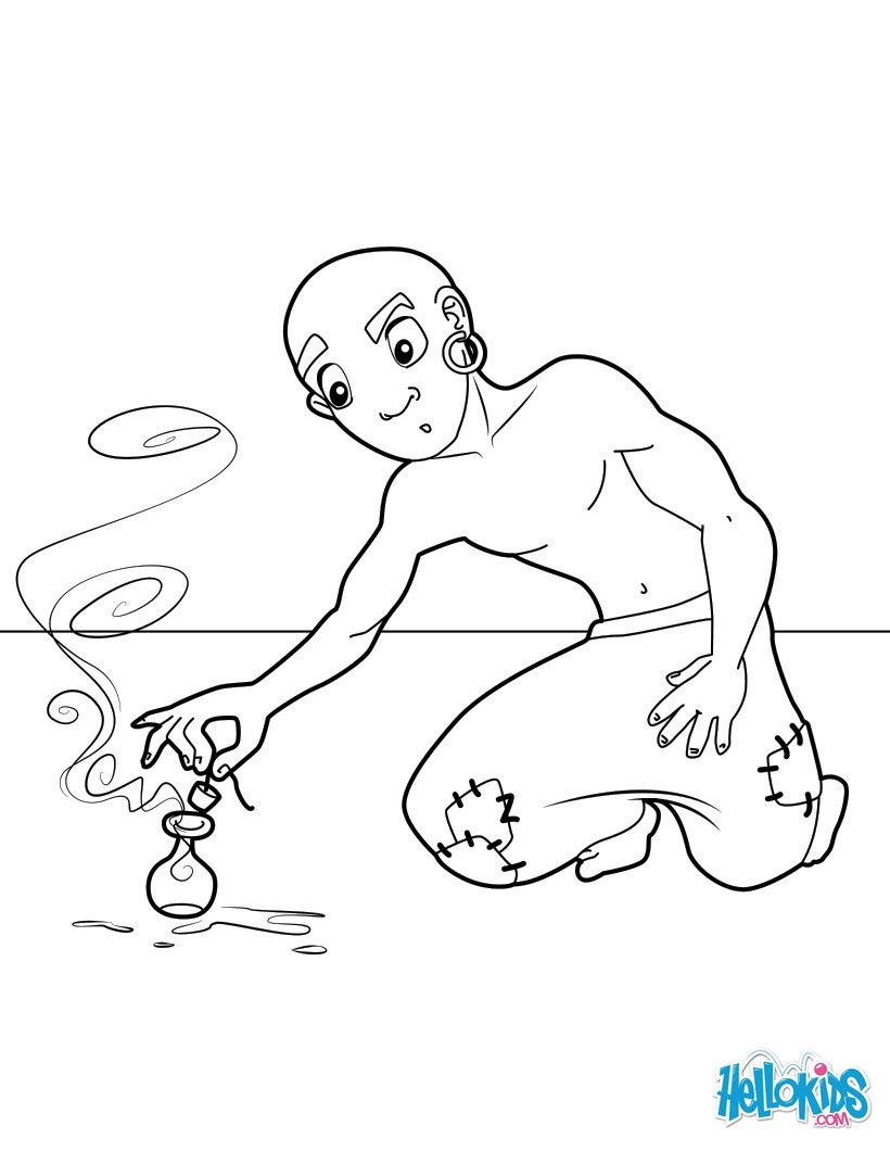 820x1060 Aladdin Coloring Pages, Drawing For Kids, Reading Amp Learning