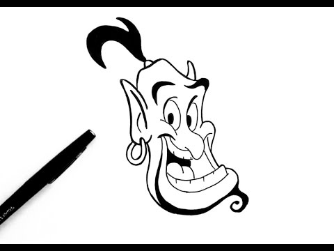 480x360 Comment Dessiner Le Genie D'Aladin
